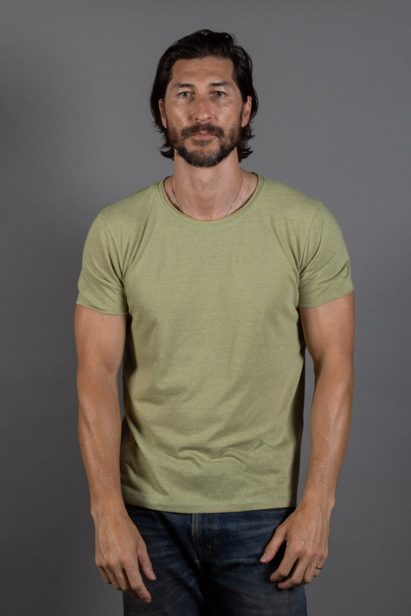 Men's Brolin Raw Neck Crew Tee