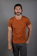 Men's Madison Modal V-Pocket Crew With Shoulder Seam