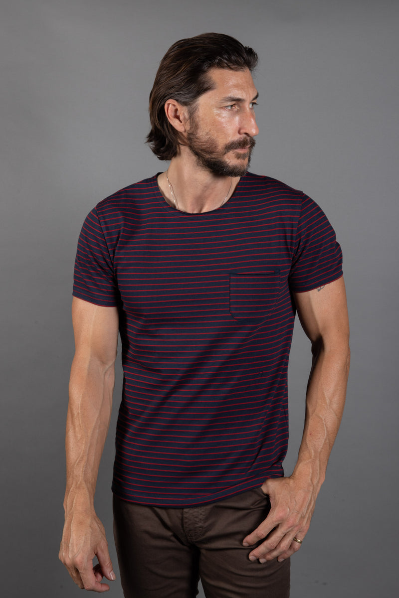 Men's Sailor Pocket Stripe Tee