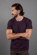 Men's Crew Neck Stripe Tee - view 2