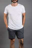 Men's Soft Knit Melange O.s.b. Shorts — Mika Jaymes (view 2)