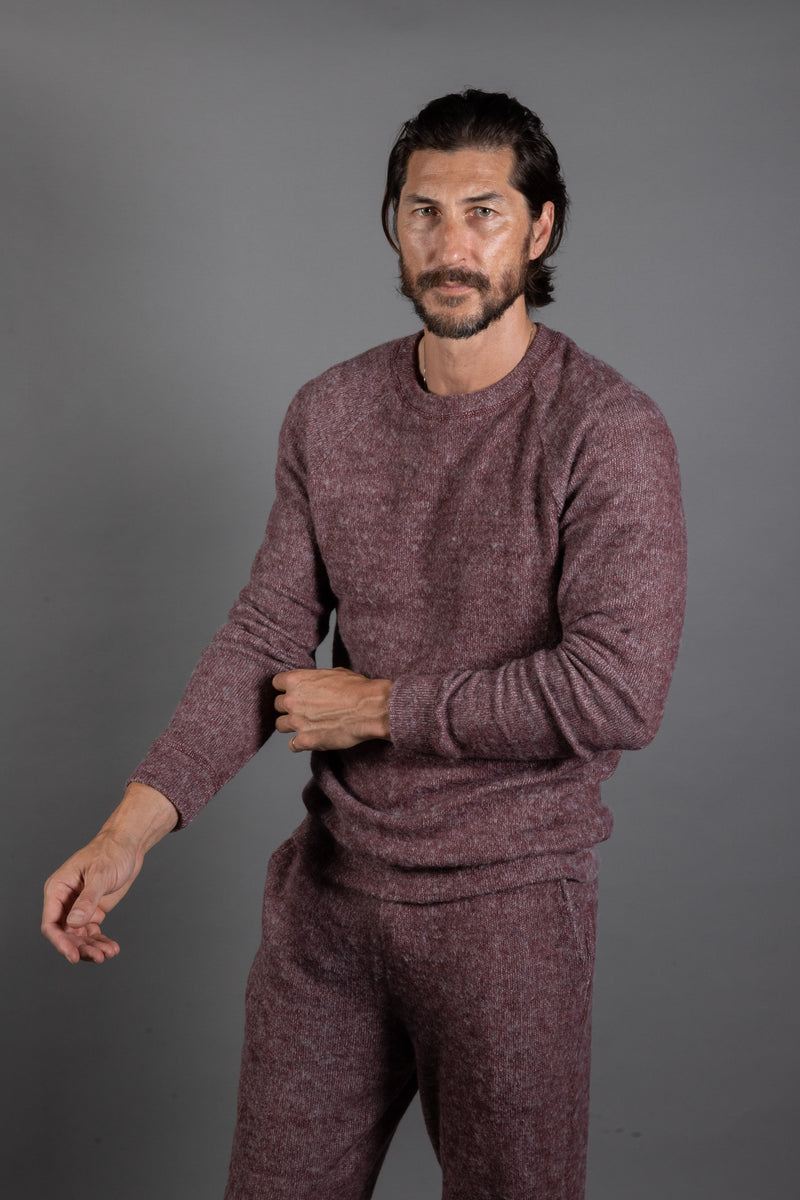 Men's Soft Knit Melange Pullover Sweater