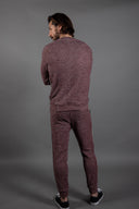 Men's Soft Knit Melange Stripe Side Pant - view 13