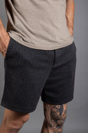 Spencer Herringbone Snap Short - view 2