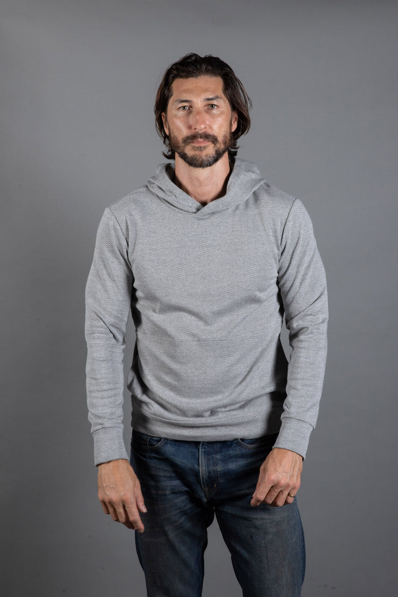 Westin Herringbone Kangaroo Hoodie