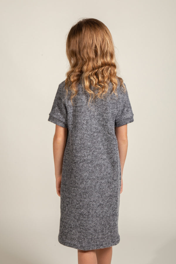 Girl's Soft Knit Dress