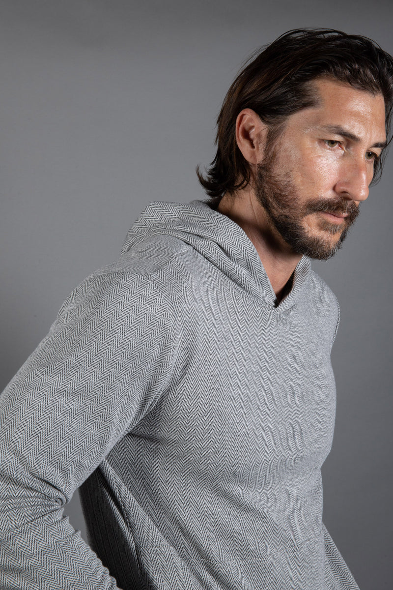 Westin Herringbone Kangaroo Hoodie