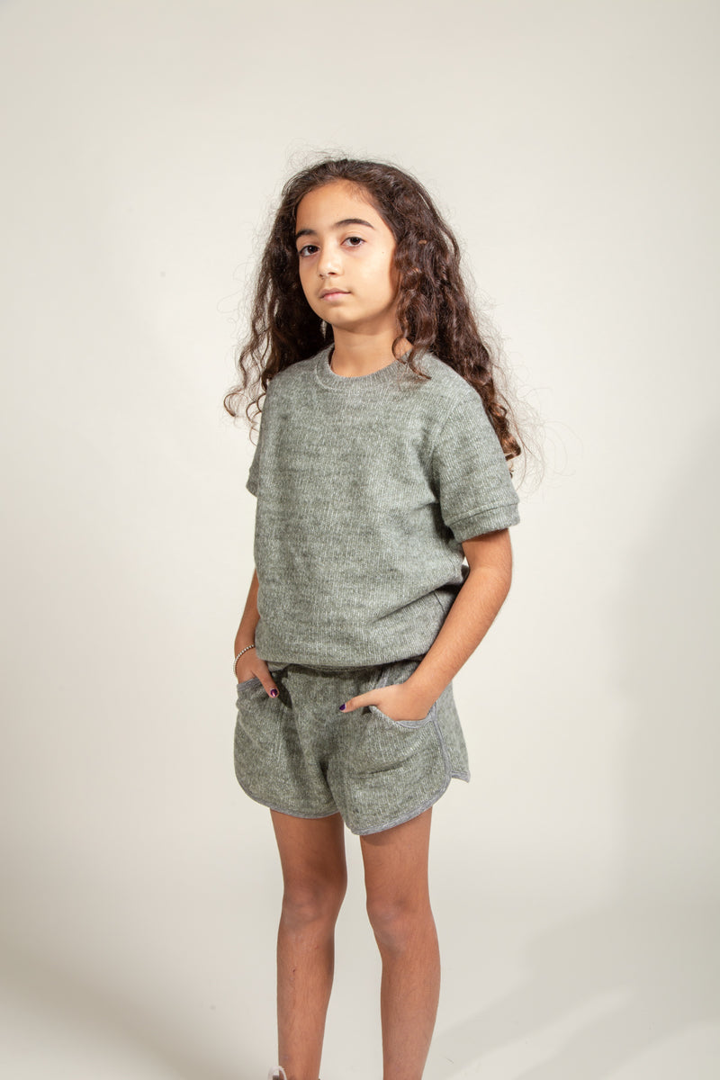 Girl's Soft Knit Short