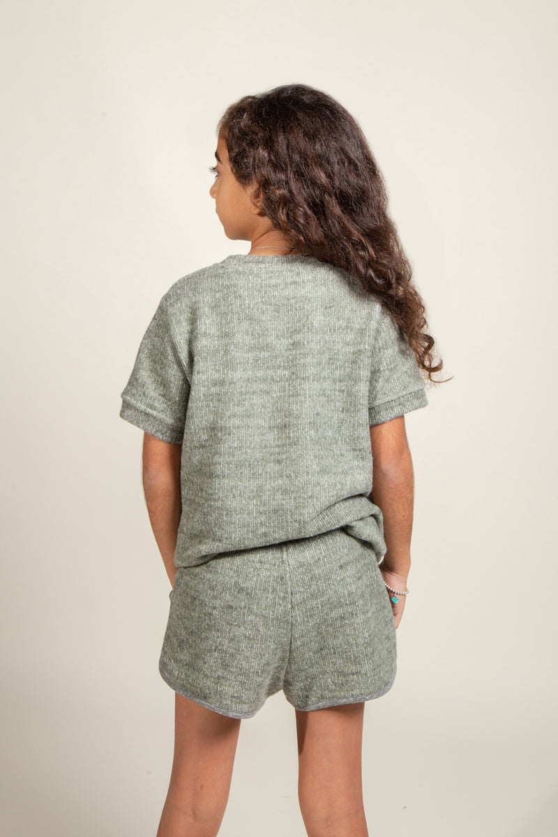 Girl's Soft Knit Short