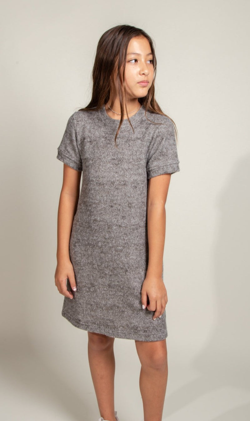 Girl's Soft Knit Dress