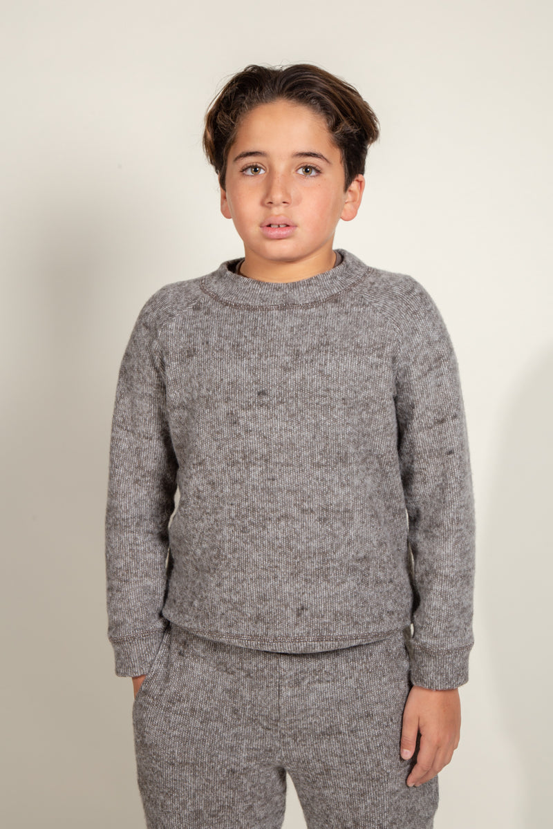 Boy's Soft Knit Crewneck