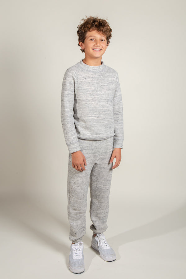 Boy's Soft Knit Crewneck