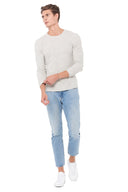 Men's Novelty Texture Long Sleeve Pullover - view 10