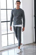 Men's Soft Knit Melange Pullover Sweater - view 18