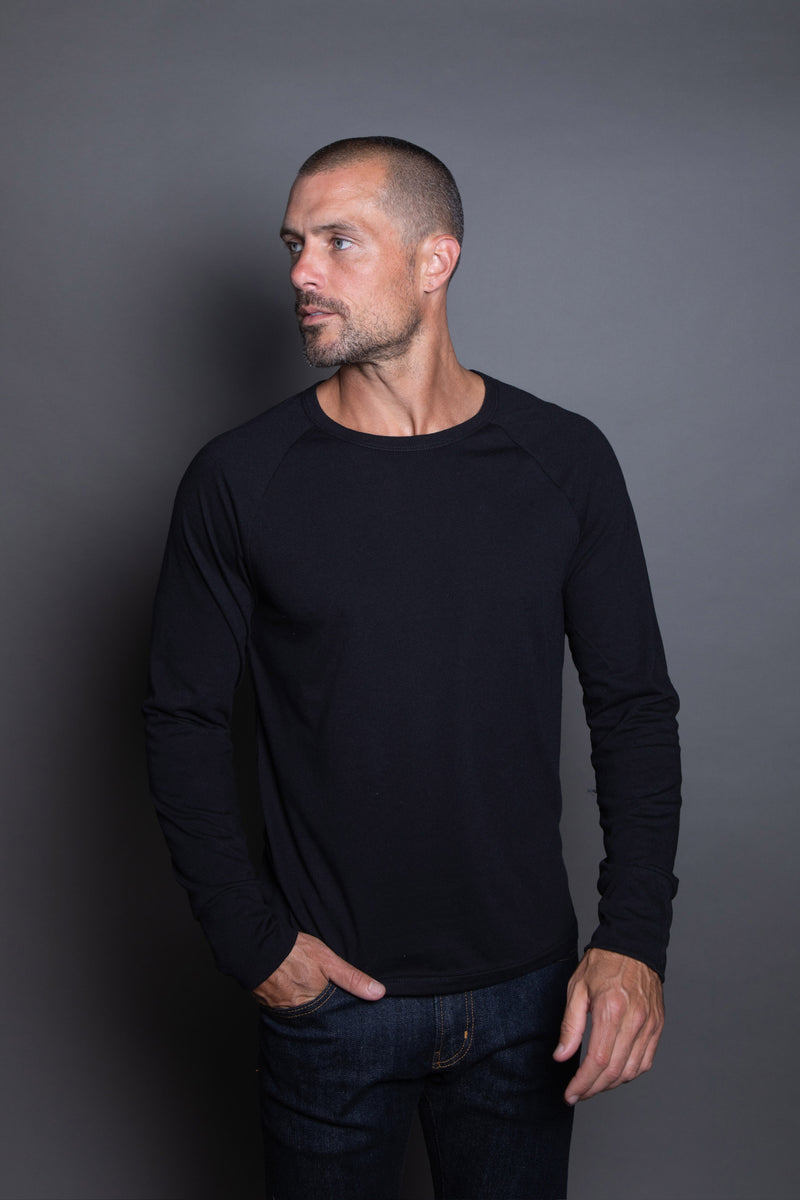 Men's Cameron Tri-Blend Long Sleeve Tee