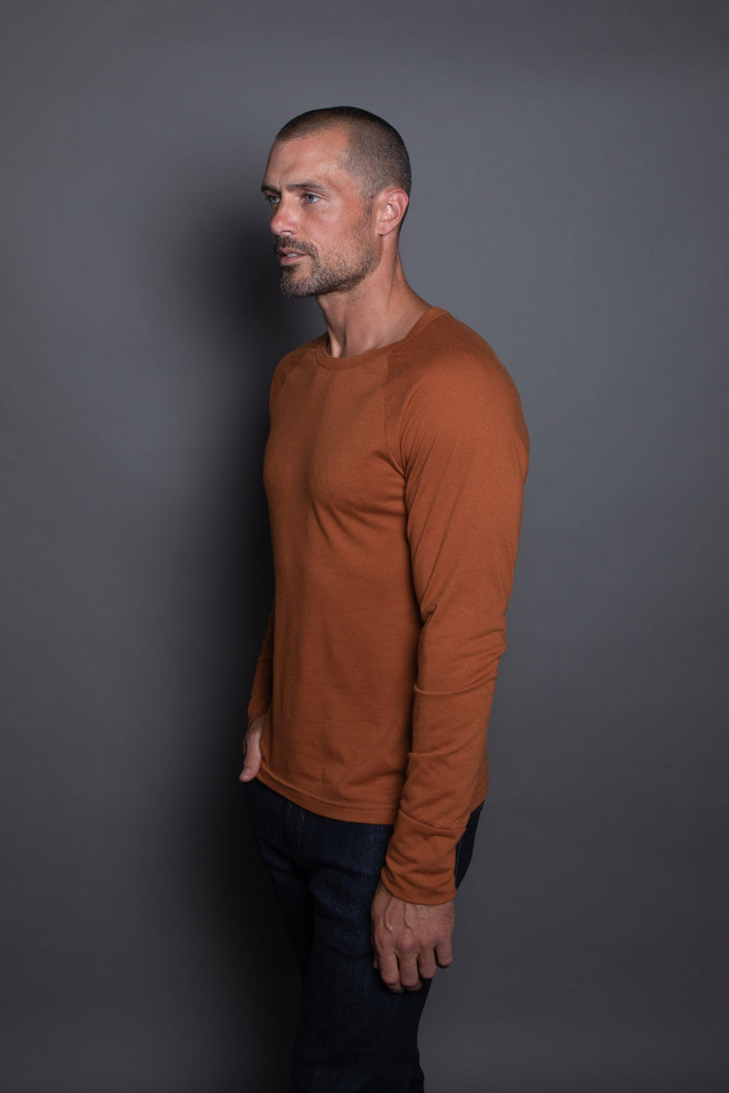 Men's Cameron Tri-Blend Long Sleeve Tee