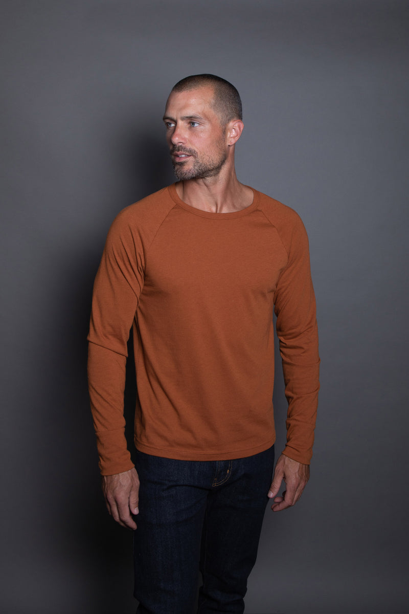 Men's Cameron Tri-Blend Long Sleeve Tee