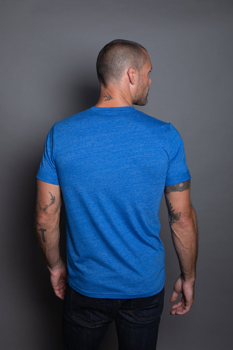 Men's Jersey Crew Neck Pocket Sailor Tee