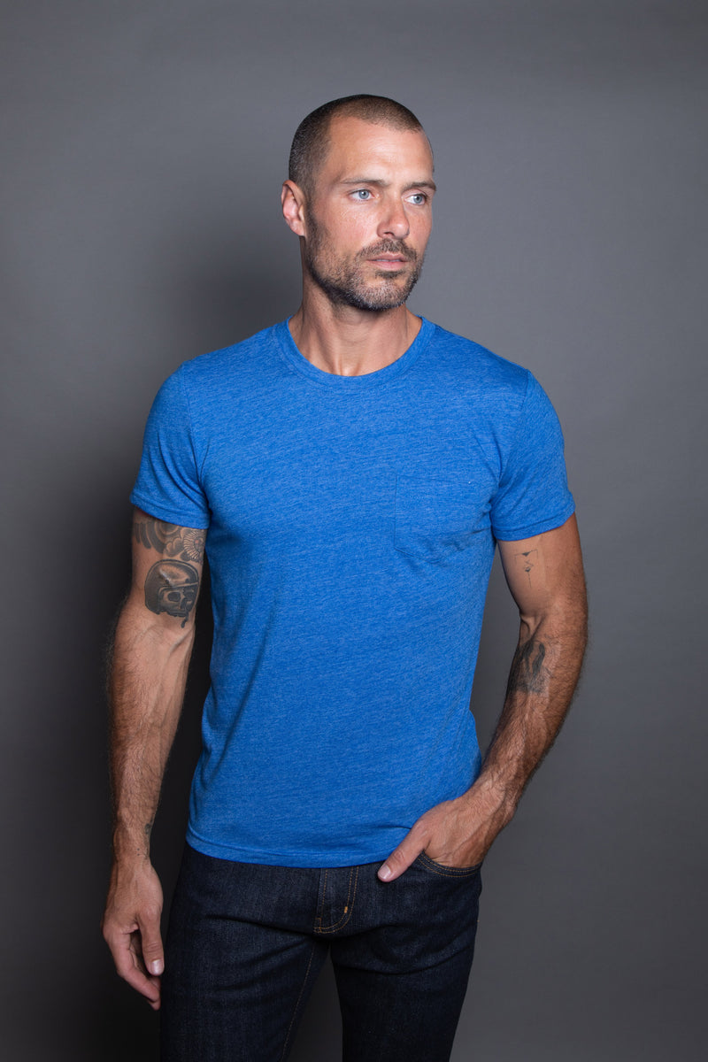 Men's Tri-Blend V-Pocket Tee