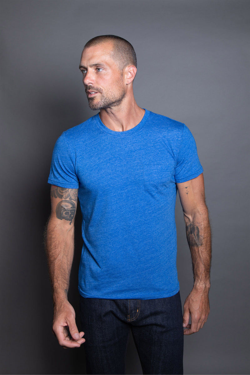 Men's Tri-Blend V-Pocket Tee