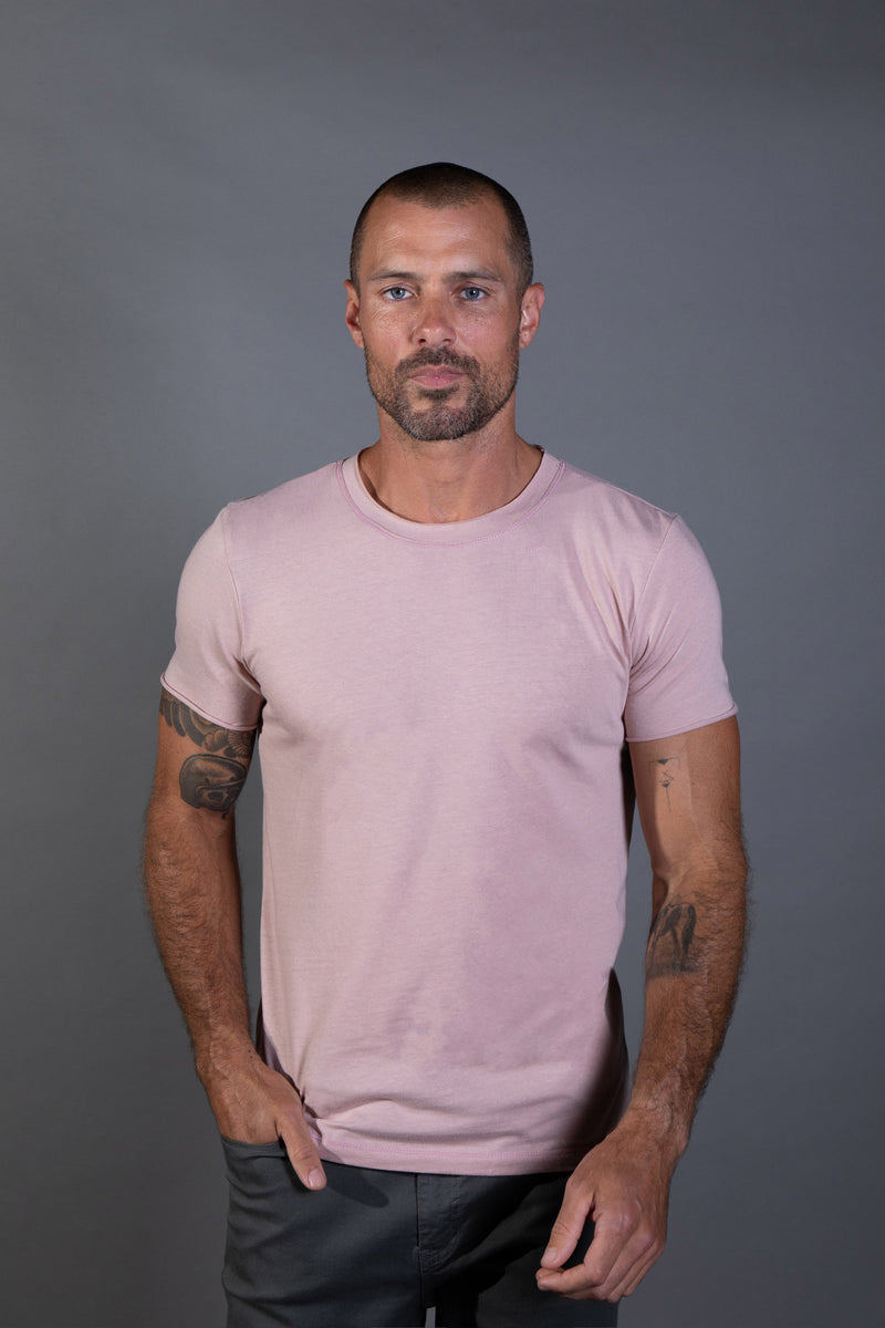 Men's Brolin Raw Neck Crew Tee