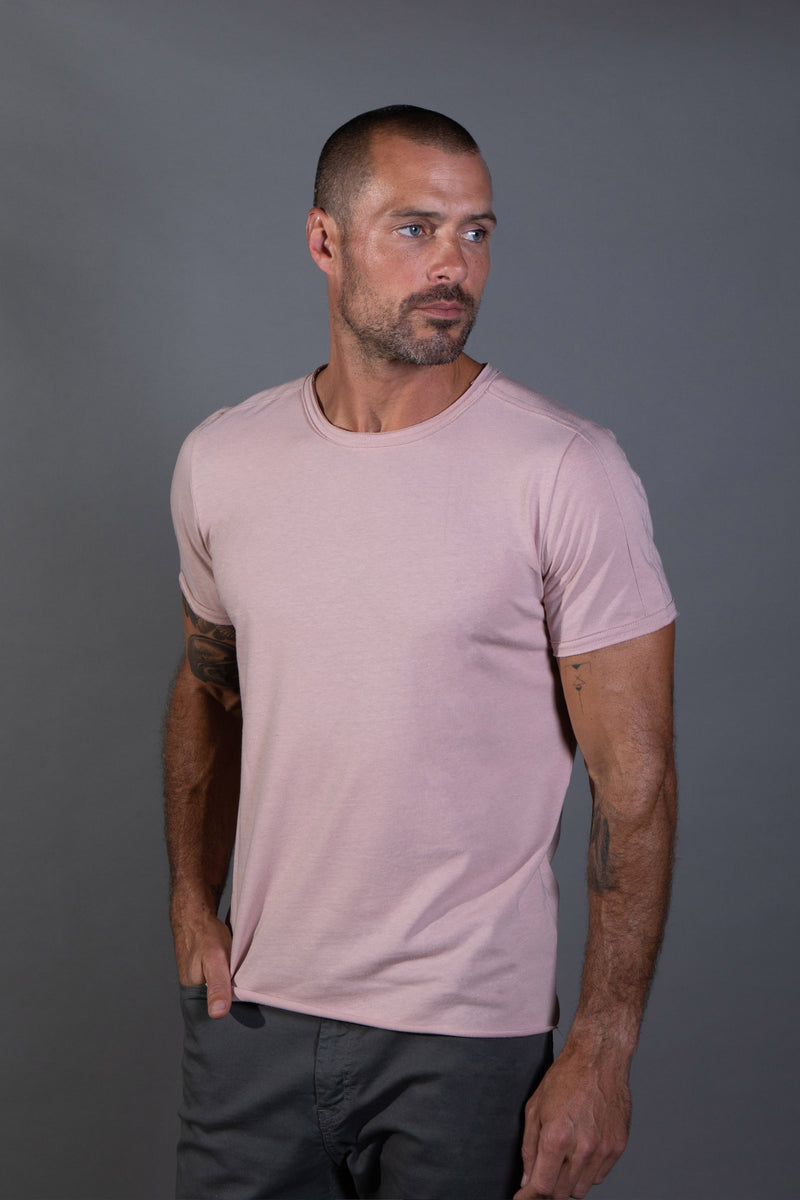 Men's Tri-Blend Patch Sleeve Tee