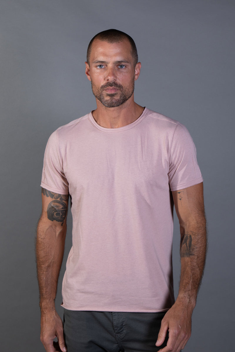 Men's Tri-Blend Patch Sleeve Tee