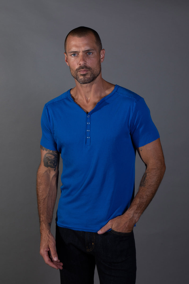 Men's Henley Short Sleeve