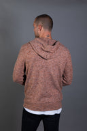 Men's Soft Knit Melange Zip Front Hoodie - view 30