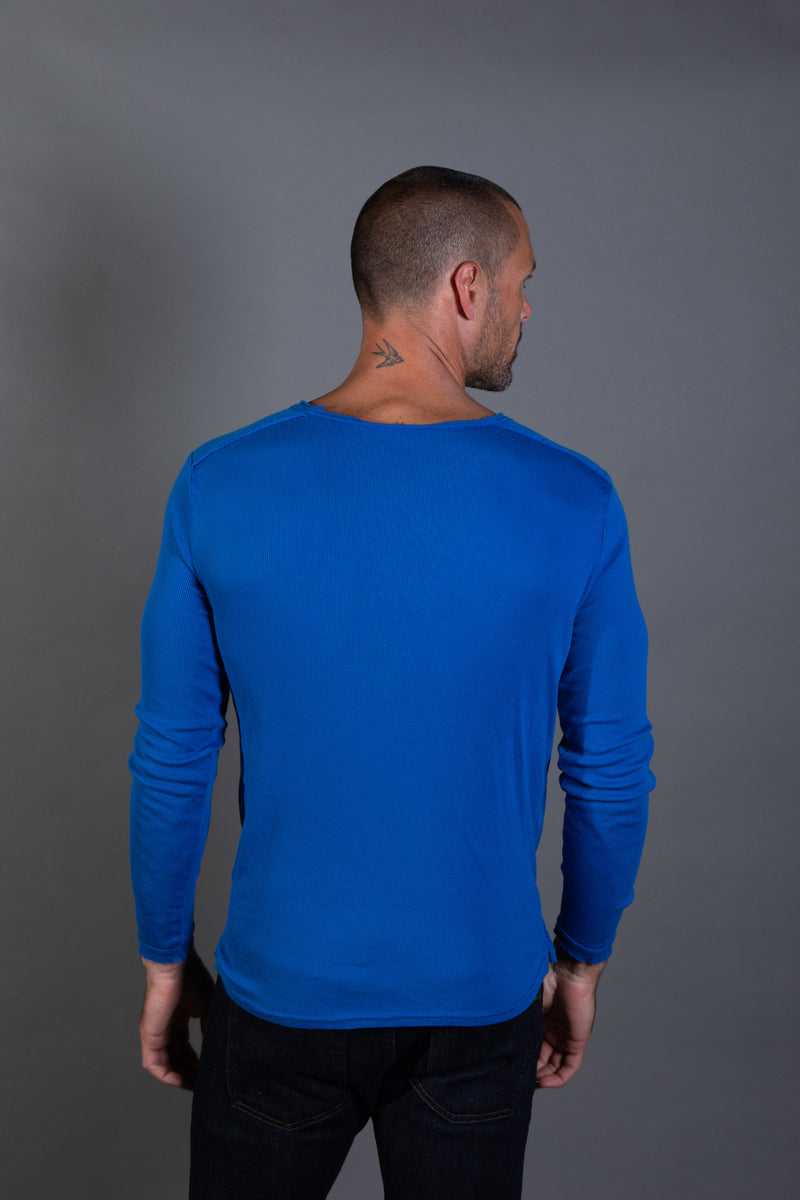 Men's Long Sleeve Henley