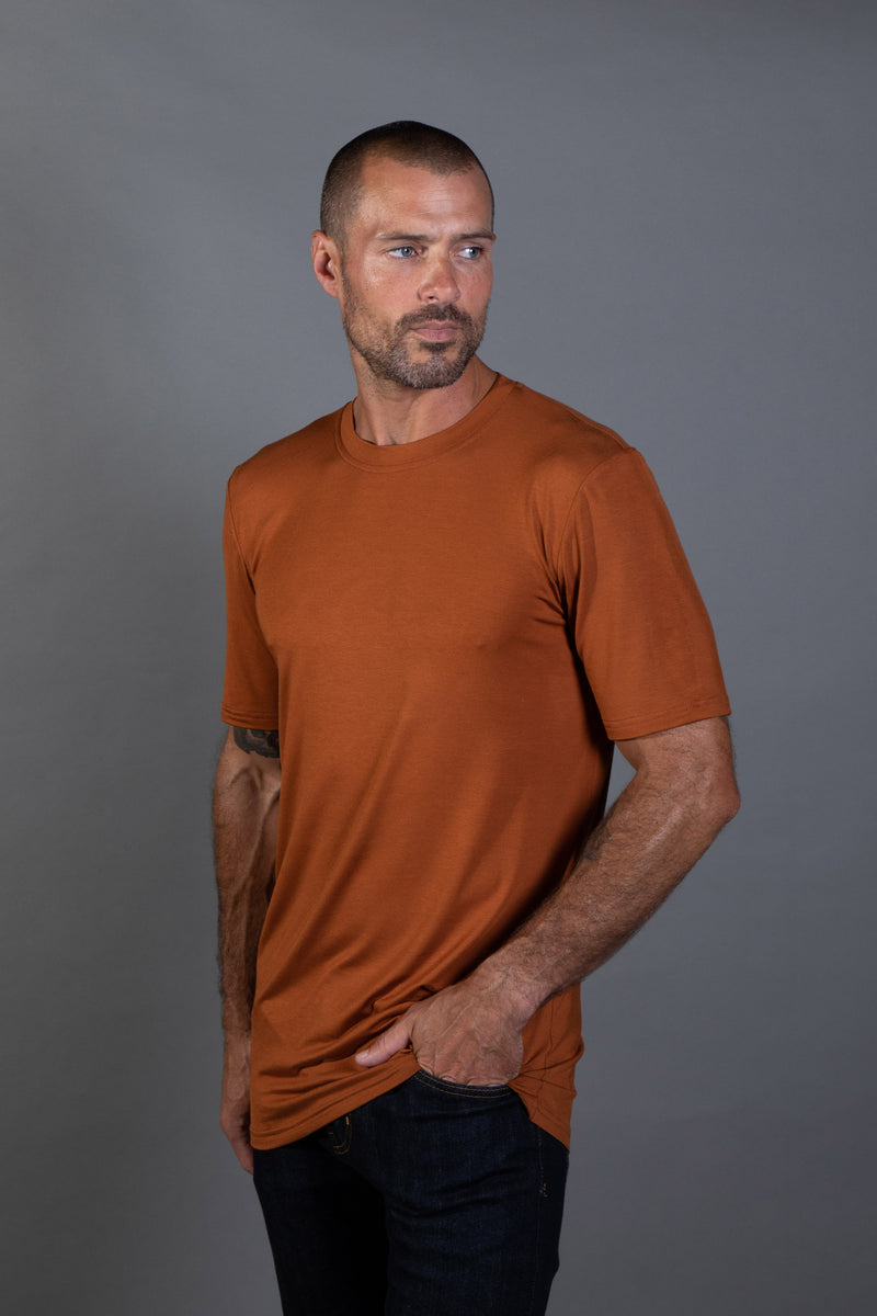 Men's Modal Oversized Crew Tee