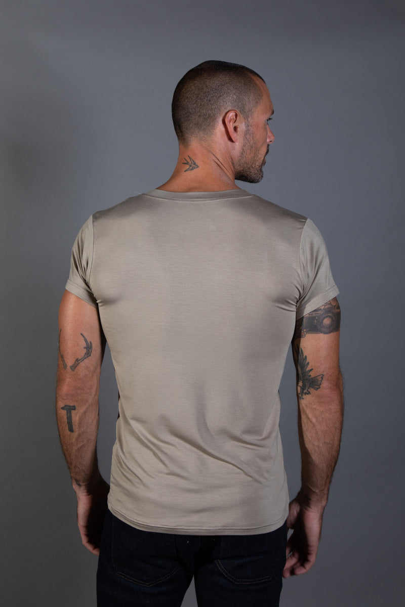 Men's Modal Classic V-Neck Tee