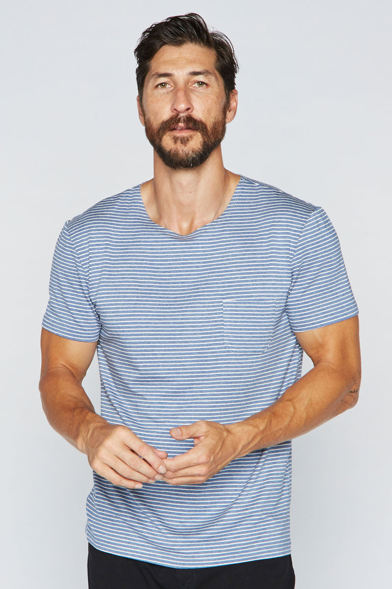 Men's Sailor Pocket Stripe Tee