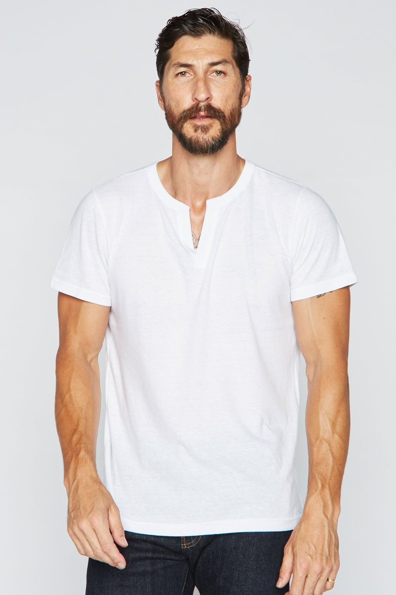 Men's Tri-Blend Cross V-Neck Tee