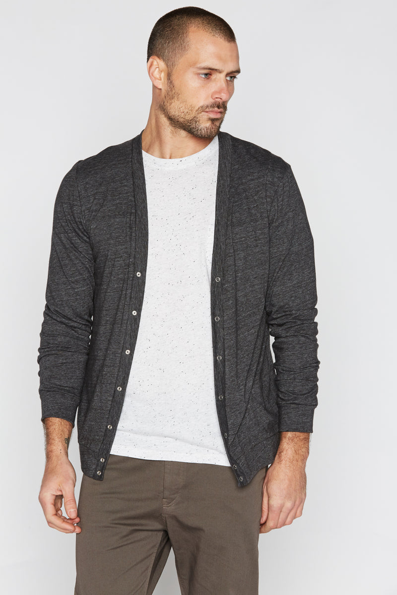 Men's Tri-Blend Cardigan Sweater