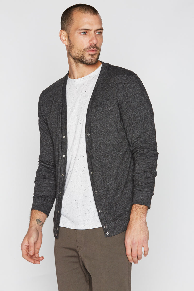 Men's Tri-Blend Cardigan Sweater