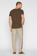 Men's Soft Knit Melange Stripe Side Pant - view 9