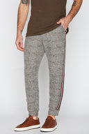 Men's Soft Knit Melange Stripe Side Pant - view 7