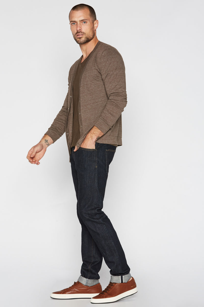 Men's Tri-Blend Cardigan Sweater