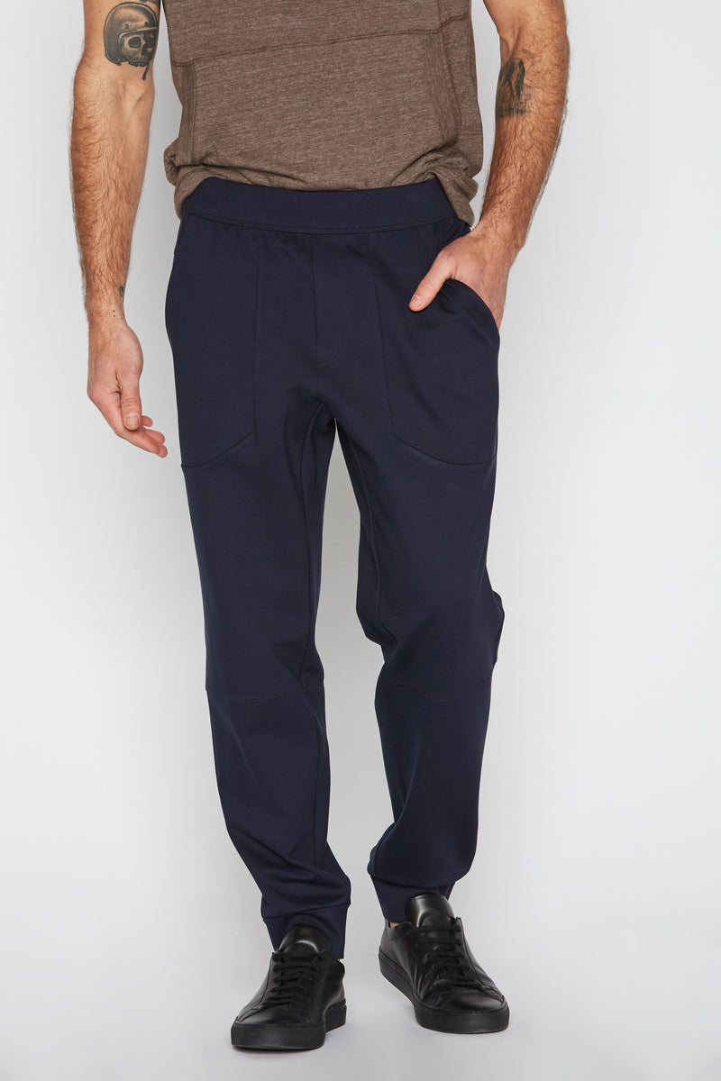 Men's Performance Ponte Jogger — Navy