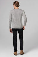 Men's Novelty Texture Long Sleeve Pullover - view 16