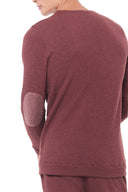 Men's French Terry Patch Sleeve Sweatshirt - view 11