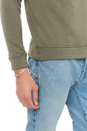 Men's French Terry Slim Fit Crew Neck Sweatshirt - view 27
