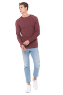 Men's French Terry Slim Fit Crew Neck Sweatshirt - view 19