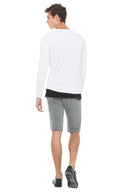 Men's French Terry Slim Fit Crew Neck Sweatshirt - view 25