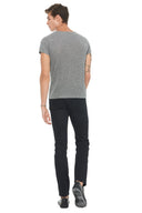 Men's Novelty Texture Wide Neck Tee - view 13